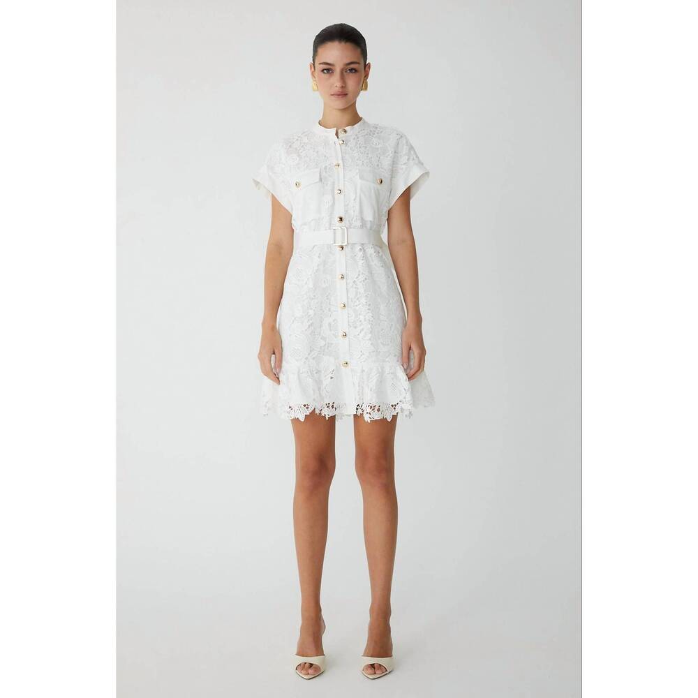 NEW JS71 avaline dress in white